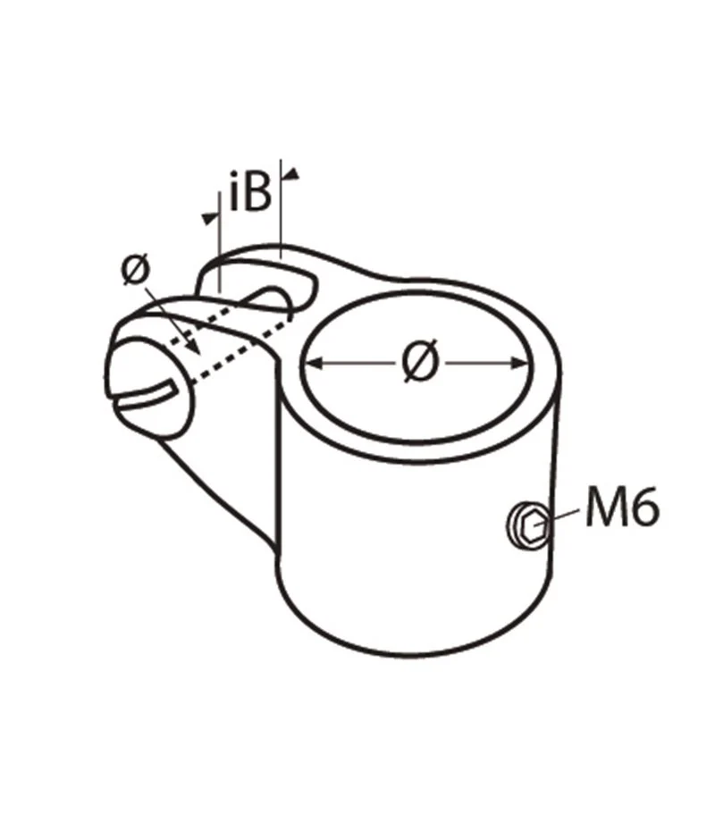 Marinetech Buiskap middenconnector 25mm - Image 2