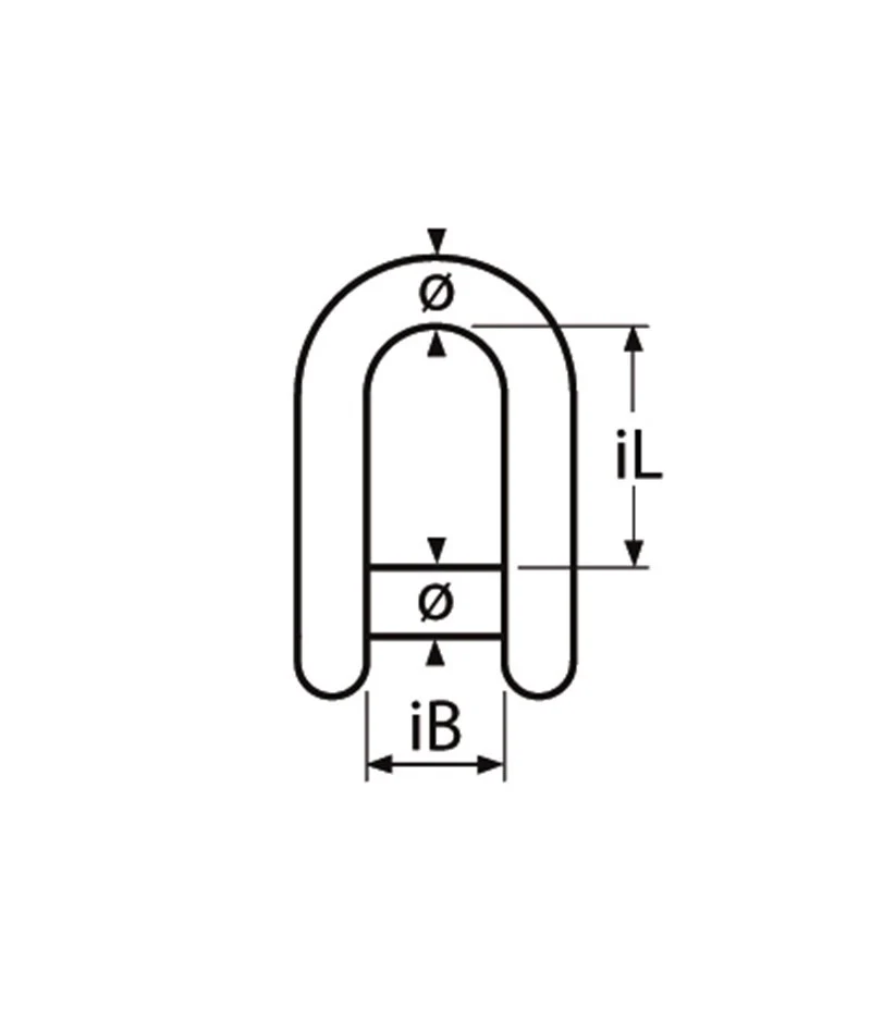 Marinetech D-Sluiting Imbus 6mm BL:1.500kg - Image 2