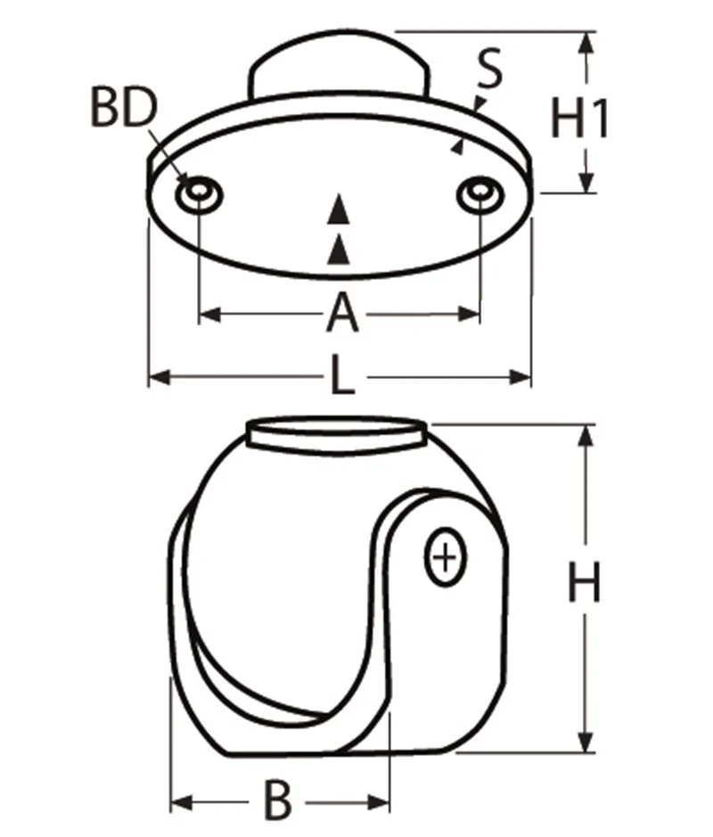 Marinetech Deurklem Magnetische 34x34 mm - Image 2