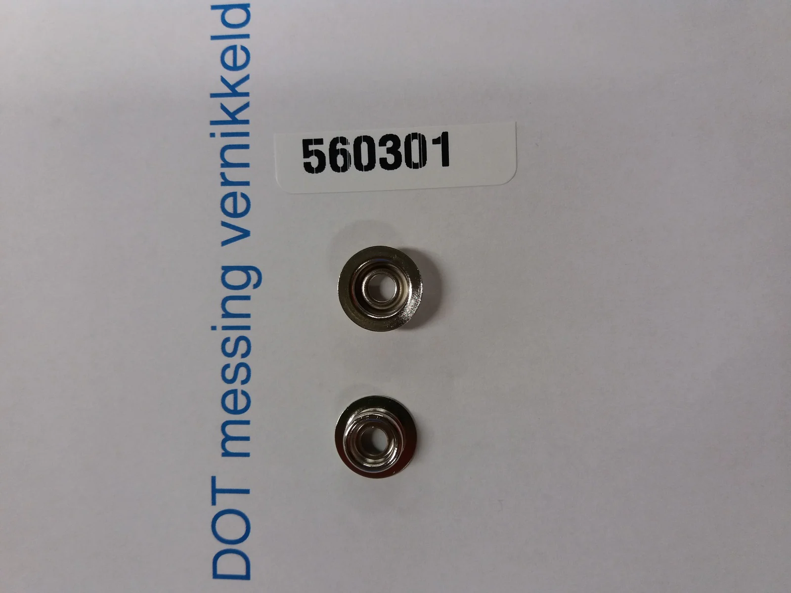 Marinetech DOT messing vernikkeld 15mm