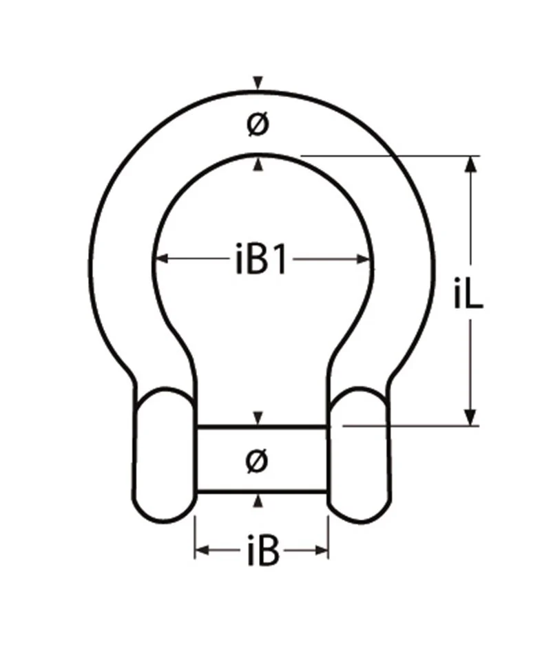 Marinetech Harpsluiting Imbus 6mm BL:1.700kg - Image 2