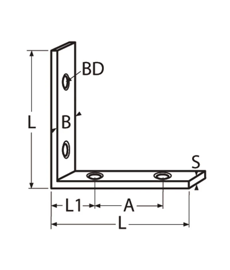 Marinetech Hoek Gepolijst 46x13 mm - Image 3