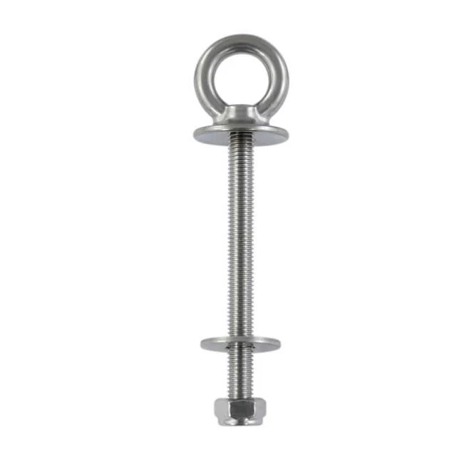Marinetech Oogbout M8x80 met kraag en metrische draad