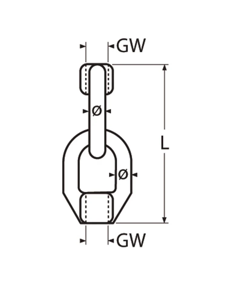 Marinetech Oogmoer Ovaal Dubbel M8 - Image 2