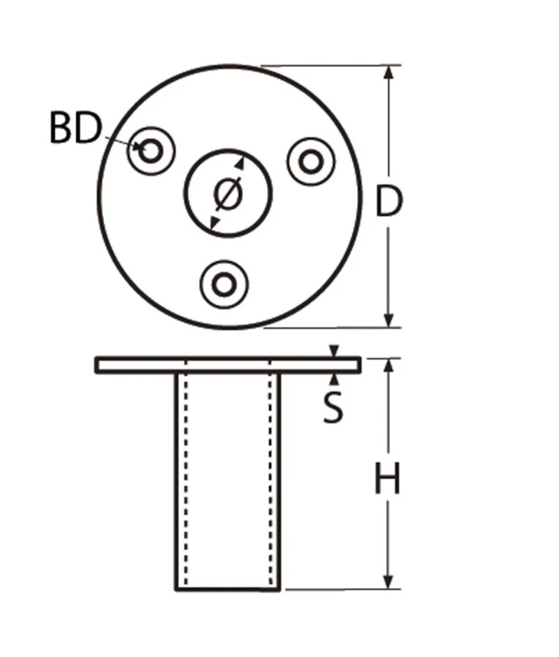 Marinetech Zeildoek buishouder 22 mm - Image 2