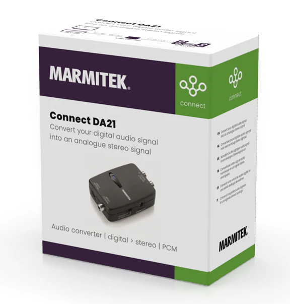 Marmitek Connect DA21 digitaal naar stereo audio converter - Image 5