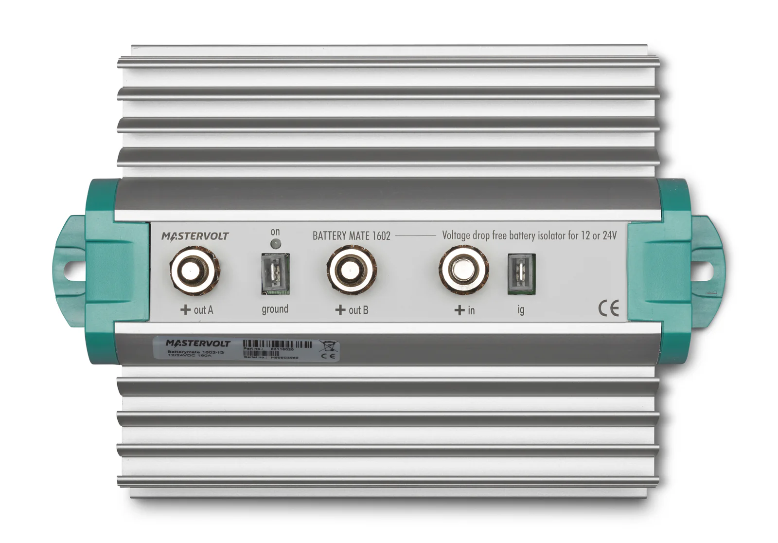 Mastervolt Battery Mate 1602 IG laadstroomverdeler voor 2 accu's maximale laadstroom 160 A - Image 2
