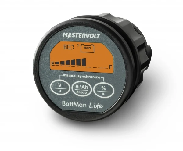 Mastervolt BattMan Lite inclusief shunt 500 A/50 mV geschikt voor 12 en 24 V