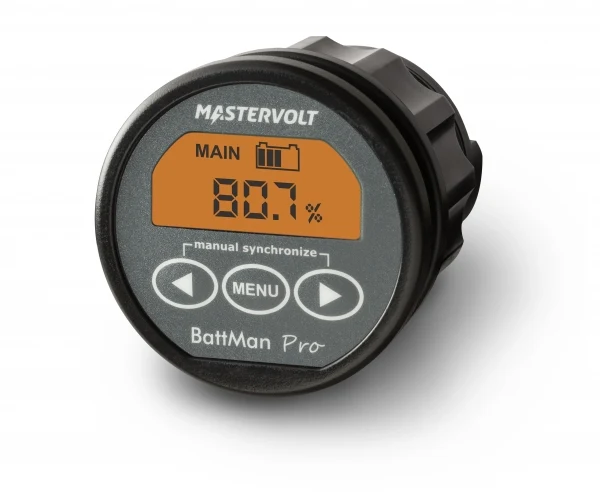 Mastervolt BattMan Pro inclusief shunt 500 A/50 mV met resterende tijd voor laden