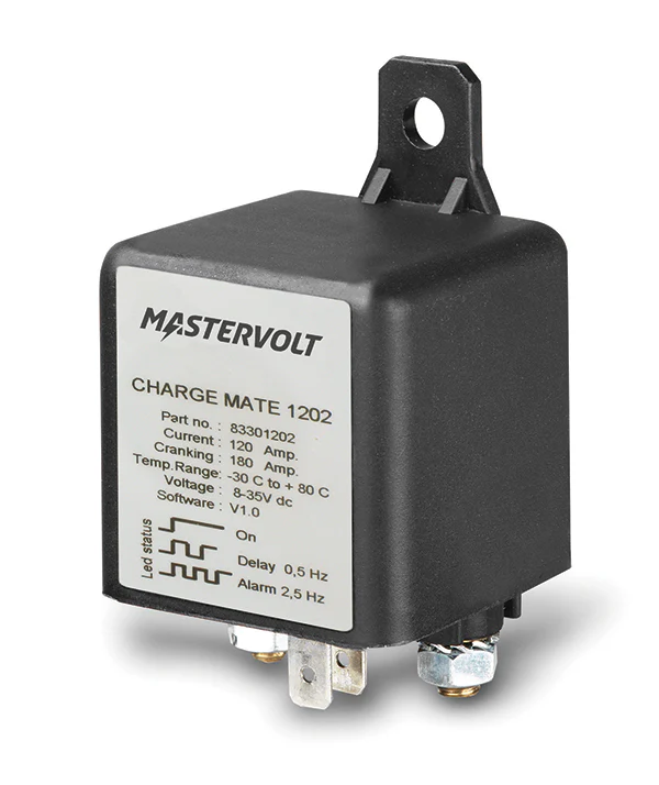 Mastervolt Charge Mate 1202 scheidingsrelais 120 A voor 2 dezelfde accu's