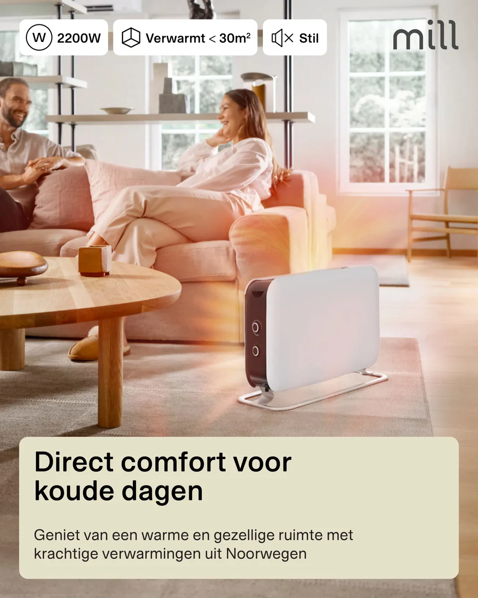 Mill CO2200MECMAX vrijstaande convector kachel - Image 9