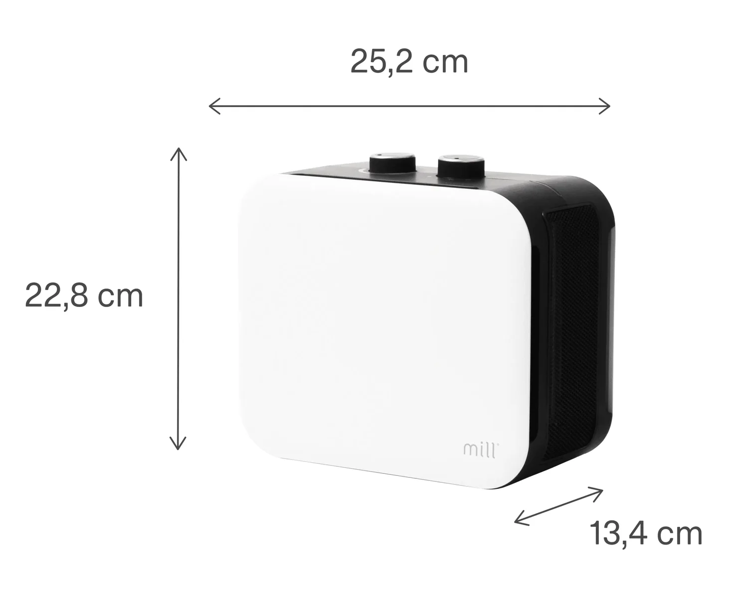 Mill CUS1800MECW ventilatie verwarming - Image 5