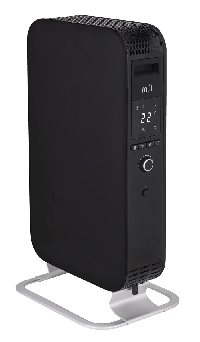 Mill OIL1500WIFI3 Black olieradiator kachel geschikt tot 22m2 ruimte