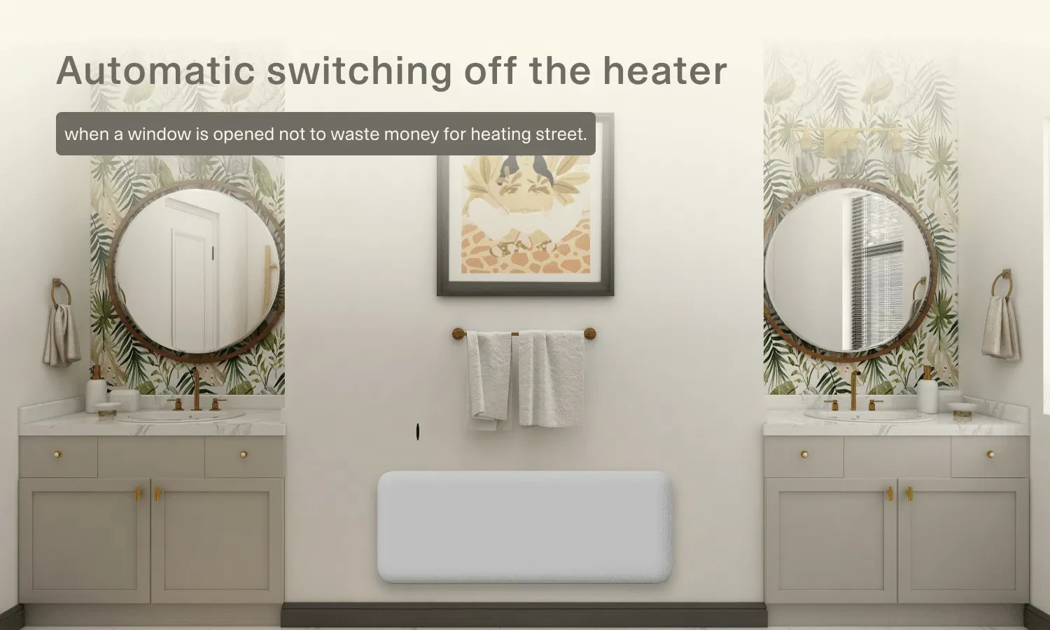 Mill PA1300WIFI4 BL Smart WiFi-paneelverwarming - Image 8