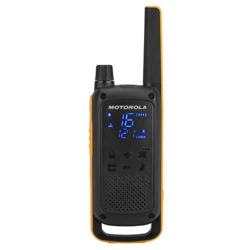 Motorola Talkabout T82 Extreme Quad Pack portofoonset zwart/geel - Image 3