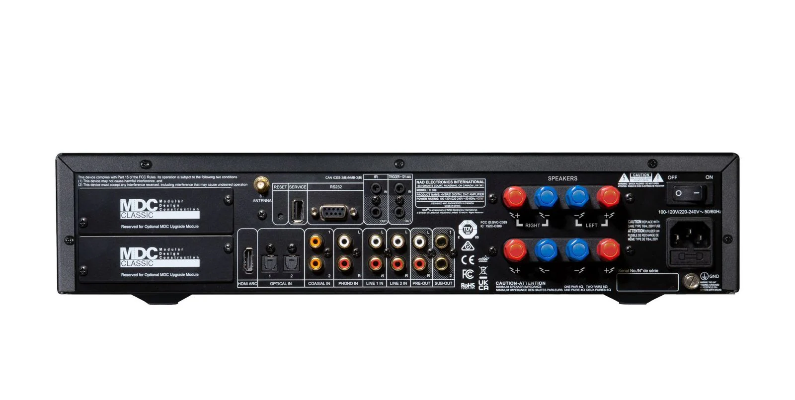NAD C389 Stereo versterker - Image 3