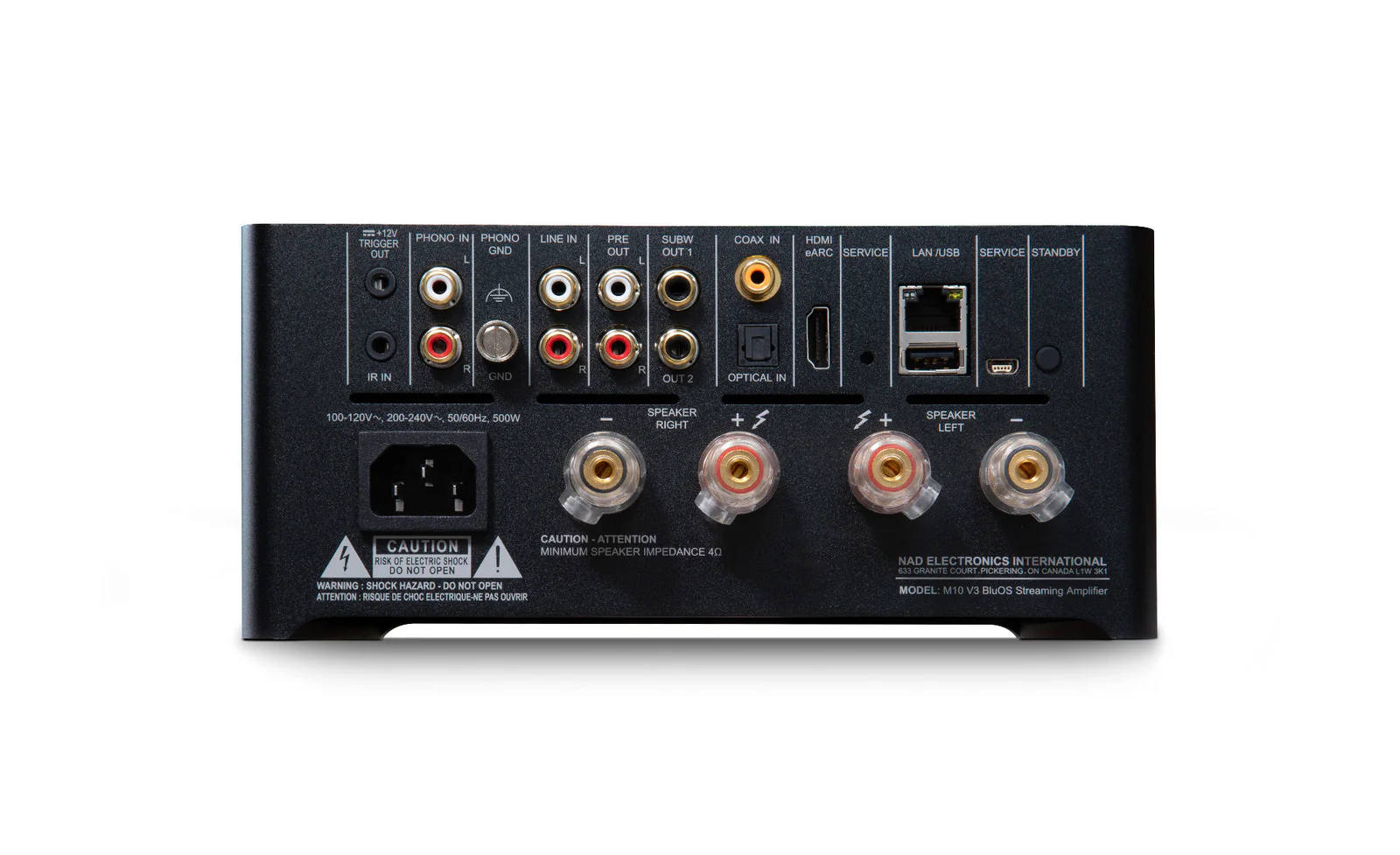 NAD M10 V3 Compacte Versterker met Muziekstreamer, 300,= inruilkorting - Image 3