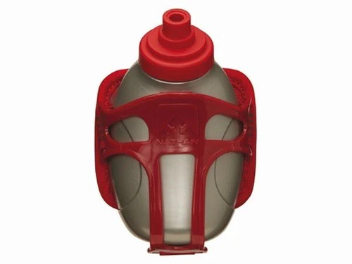 Nathan Add-On Flask 235 ml hardloop/wandel bidon bordeaux rood