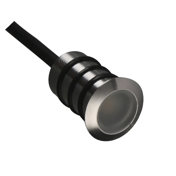 NauticLED MCL-AL warm wit IP 67 aluminium mini inbouwspot