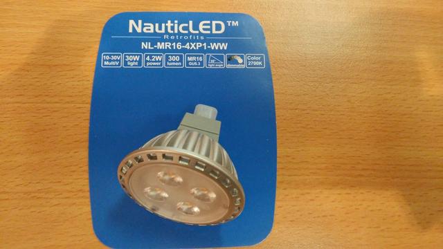 NauticLED MR16 4XP1 spot lichthoek 35 graden, 2700K - Image 2
