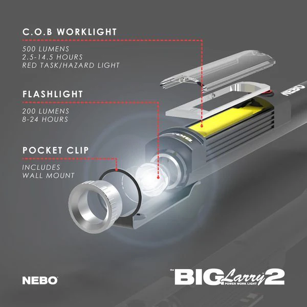Nebo Big Larry 2 werklamp - Image 3