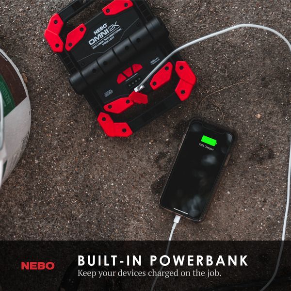Nebo Omni 2K werklamp oplaadbaar - Image 2