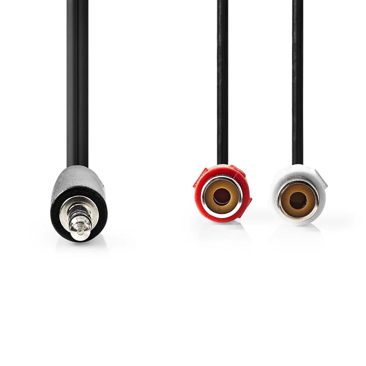Nedis 3,5mm Jack 2x RCA tulp stereo verloop kabel - Image 2