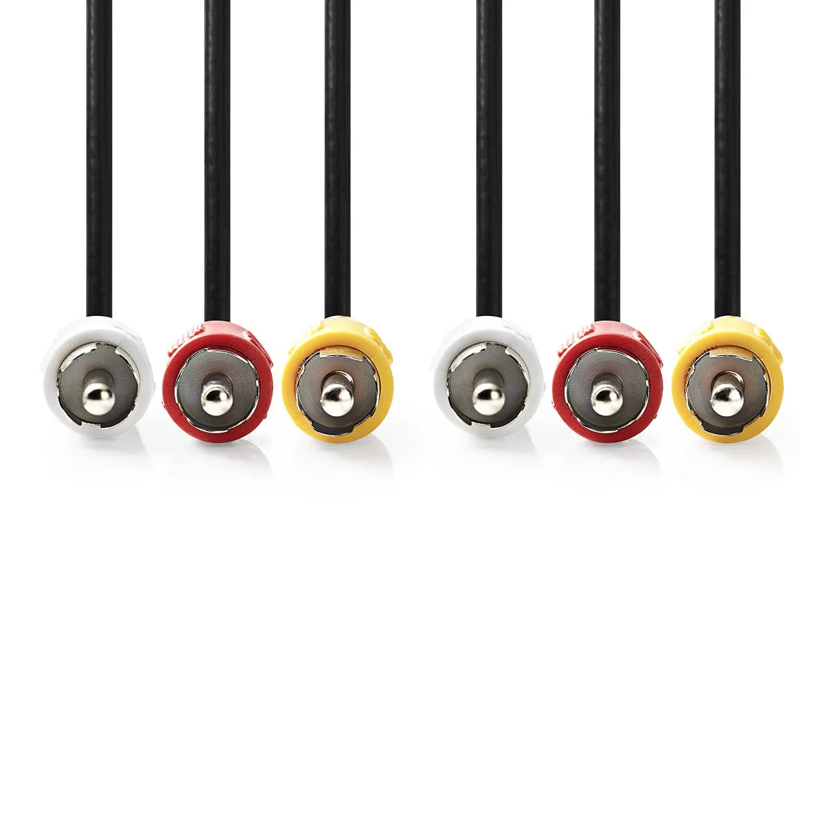 Nedis Composiet AV Videokabel 3x RCA Male naar 3x RCA Male, lengte kabel 1,5  meter - Image 2