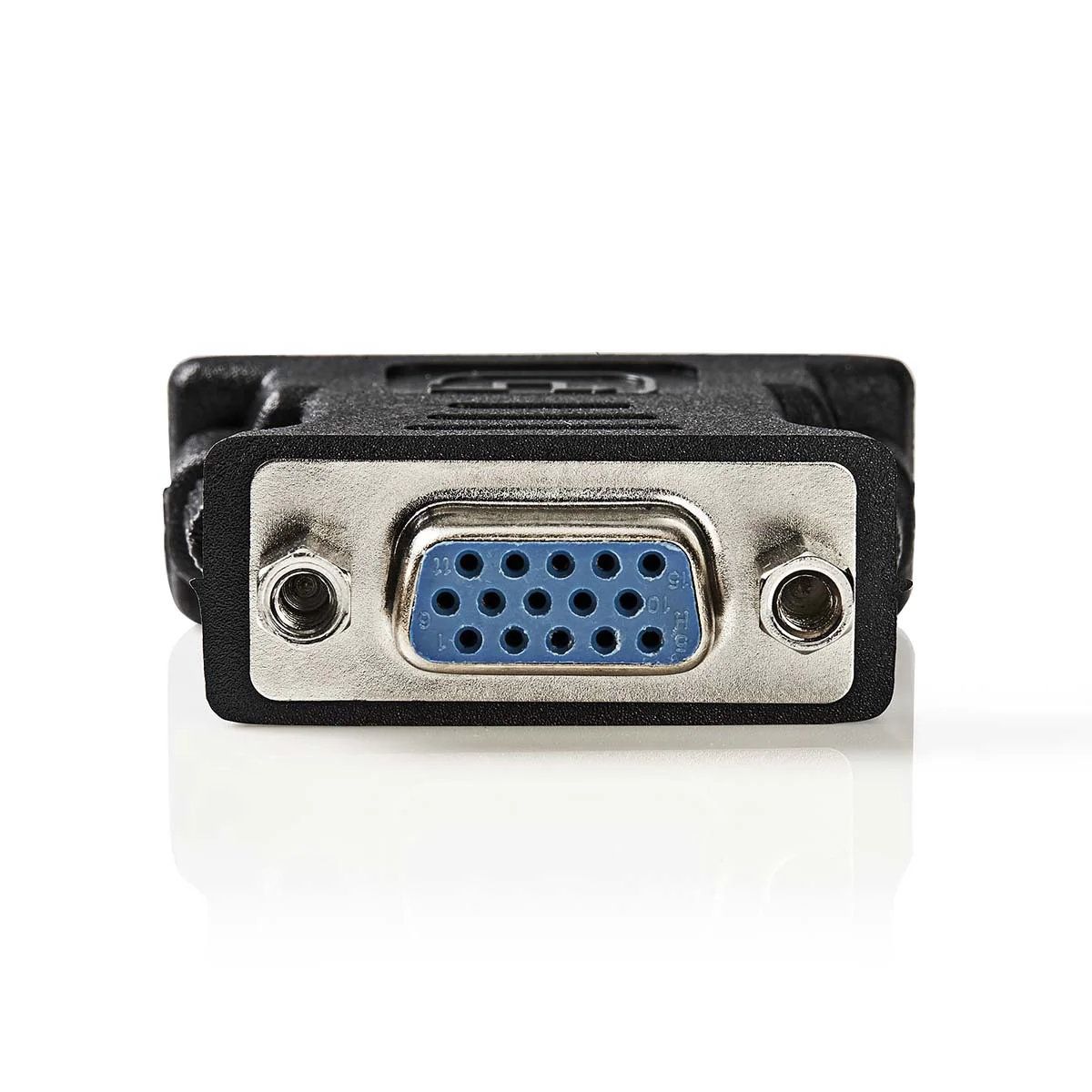 Nedis DVI adapter DVI-I 24+5-Pin Male naar VGA Female 15 pins - Image 2