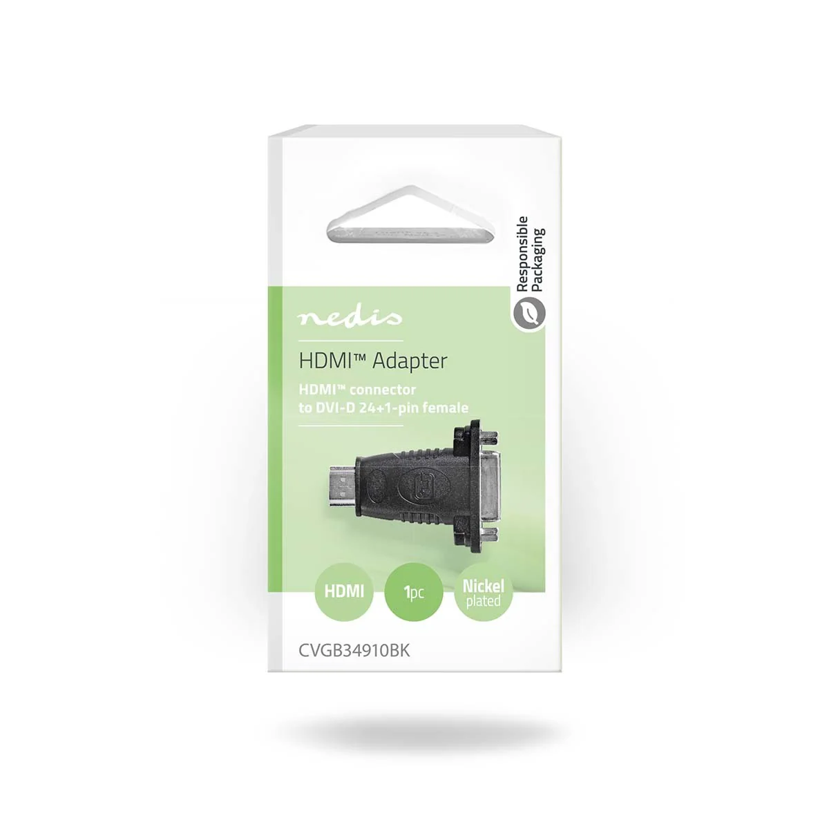 Nedis HDMI verloopplug HDMI male Connector naar DVI-D 24+1-Pins Female - Image 5