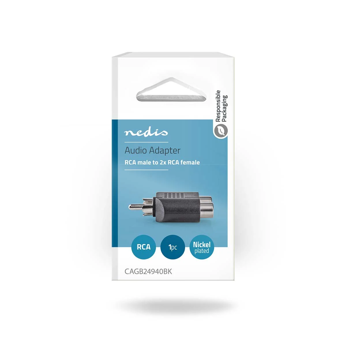 Nedis Subwoofer adapter van RCA naar 2x RCA female - Image 4