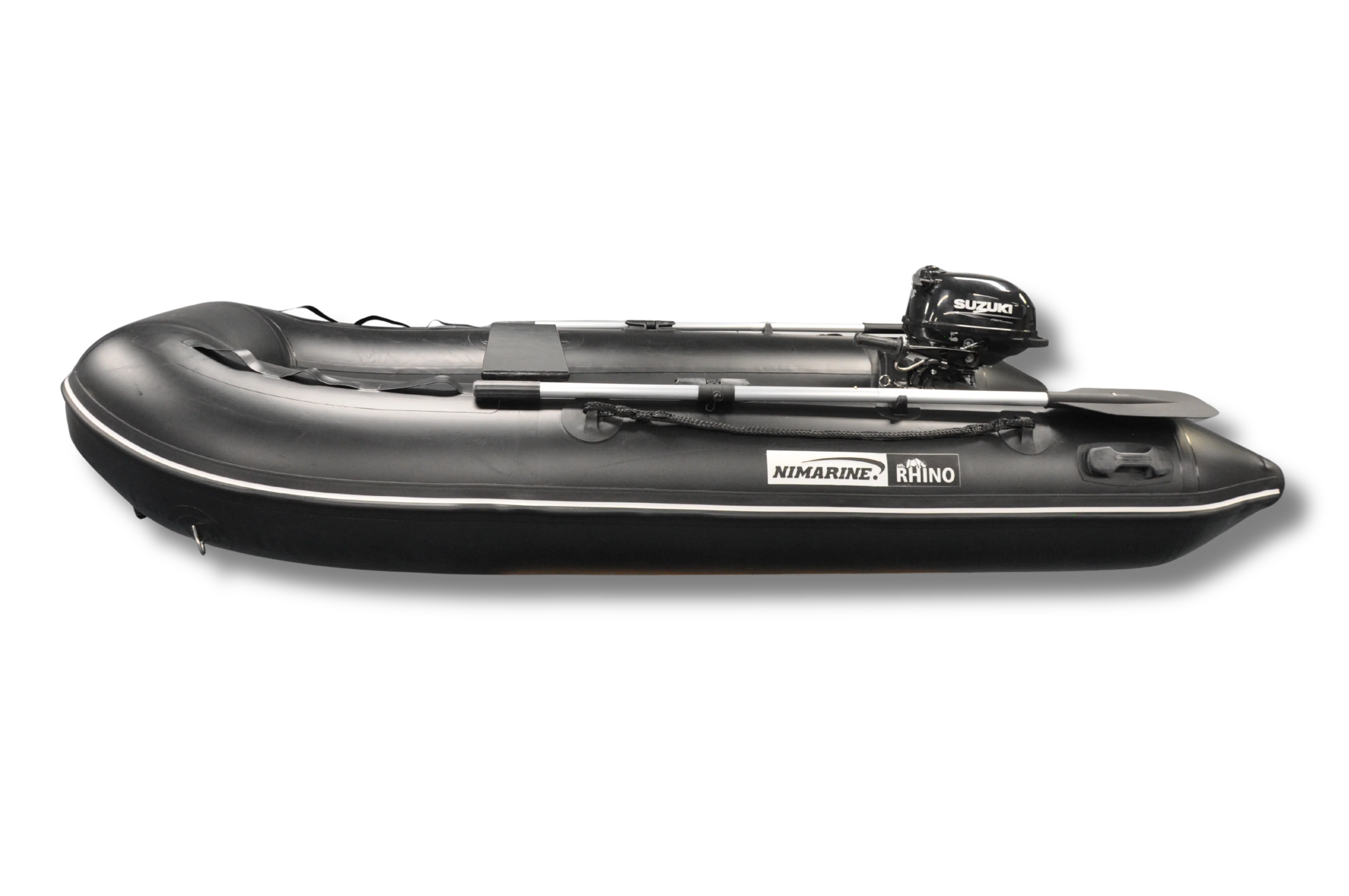 Nimarine MX 290 ALU Black Rhino Suzuki 2.5 pk rubberboot zwart - Image 2