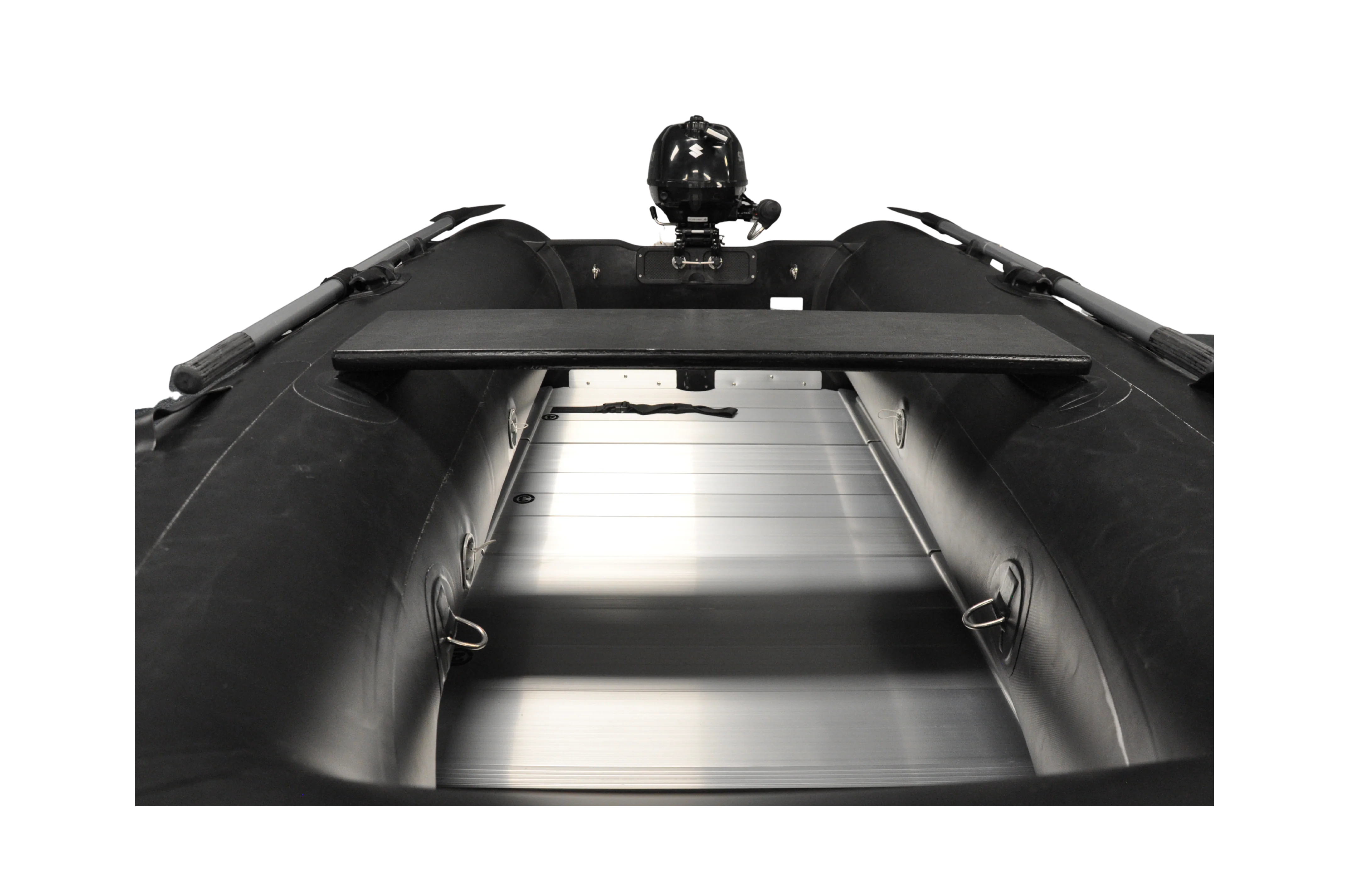 Nimarine MX 290 ALU Black Rhino Suzuki 2.5 pk rubberboot zwart - Image 4