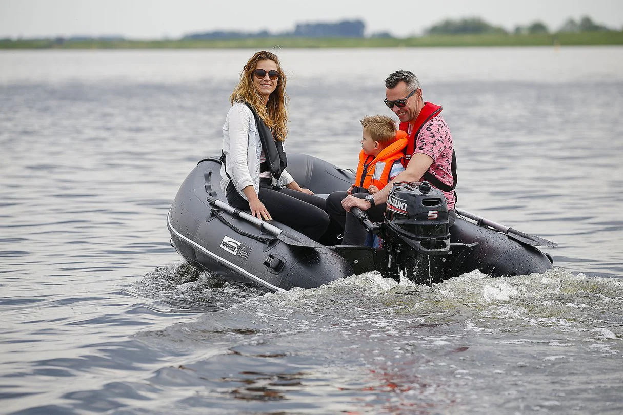 Nimarine MX 390 ALU Black Rhino rubberboot zwart - Image 5