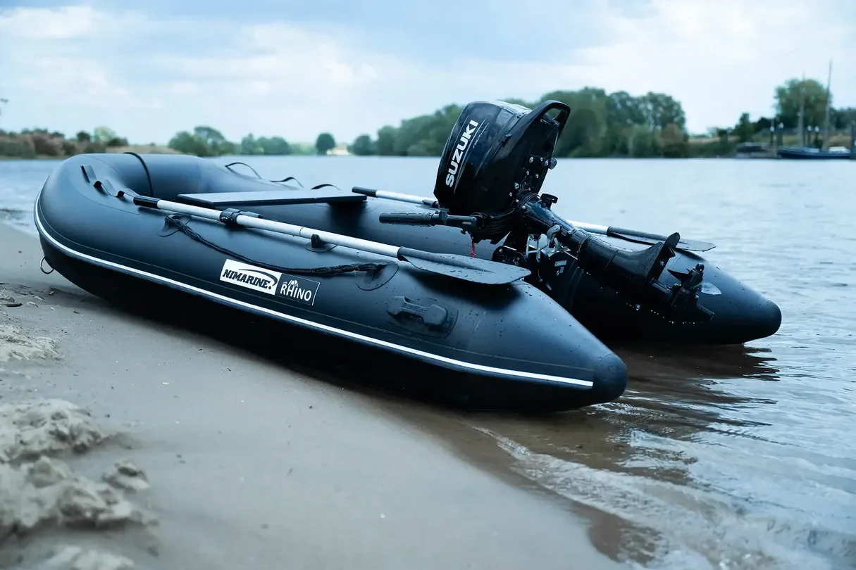 Nimarine MX 390 ALU Black Rhino rubberboot zwart - Image 7