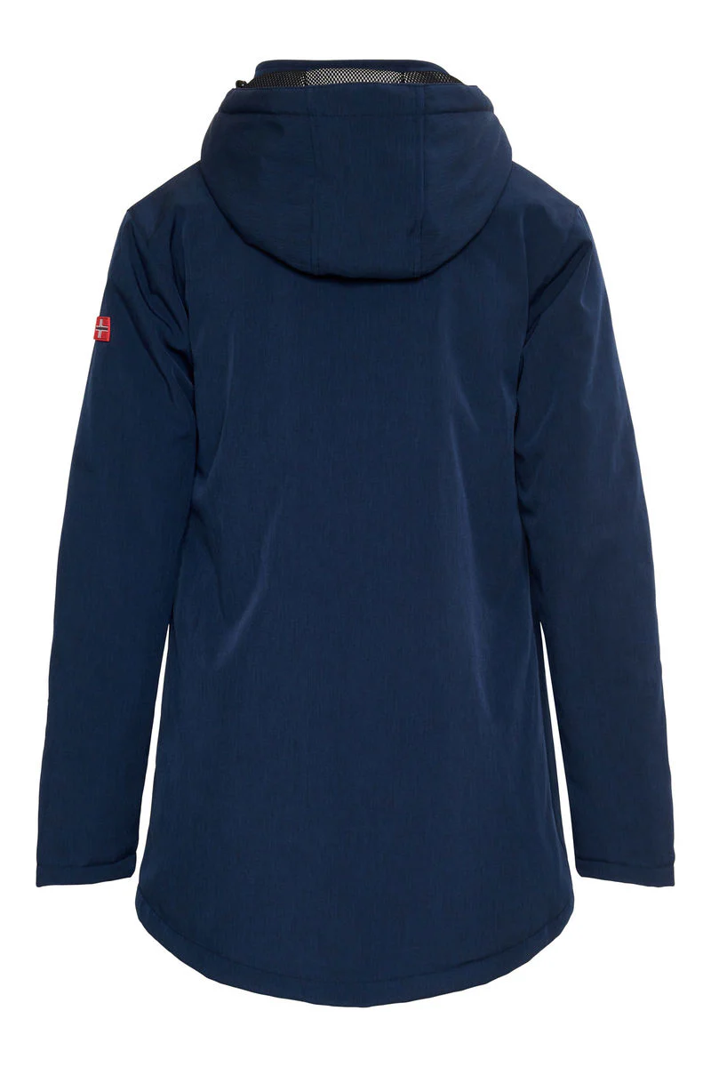 Nordberg Olla Gevoerde Softshell Ski Jas Dames - Navy - Image 2