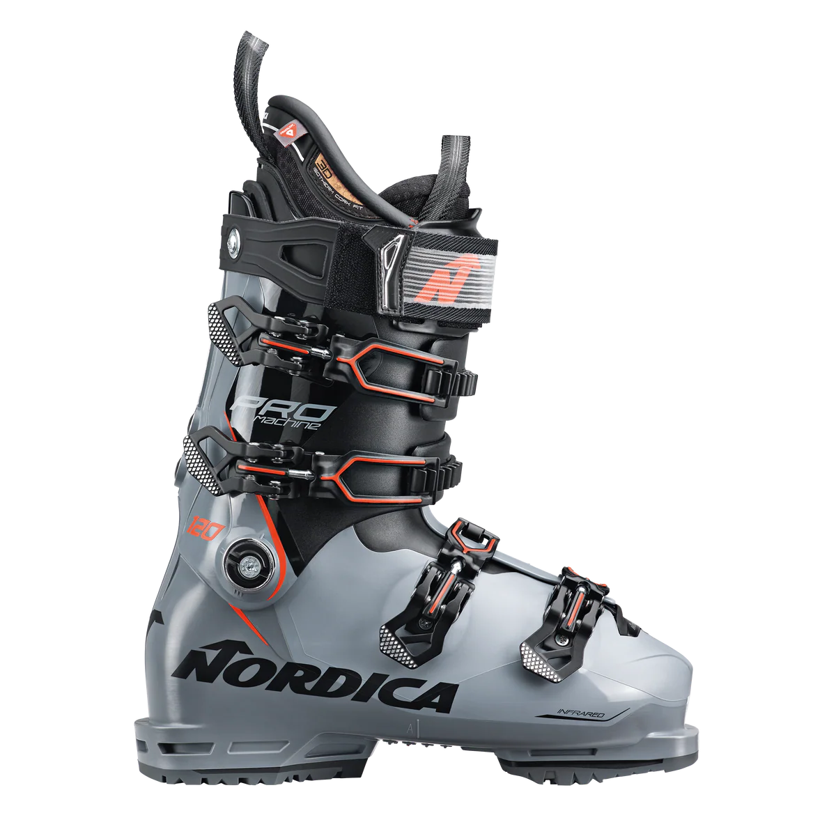 Nordica Promachine 120 GW LV skischoenen grijs/zwart heren