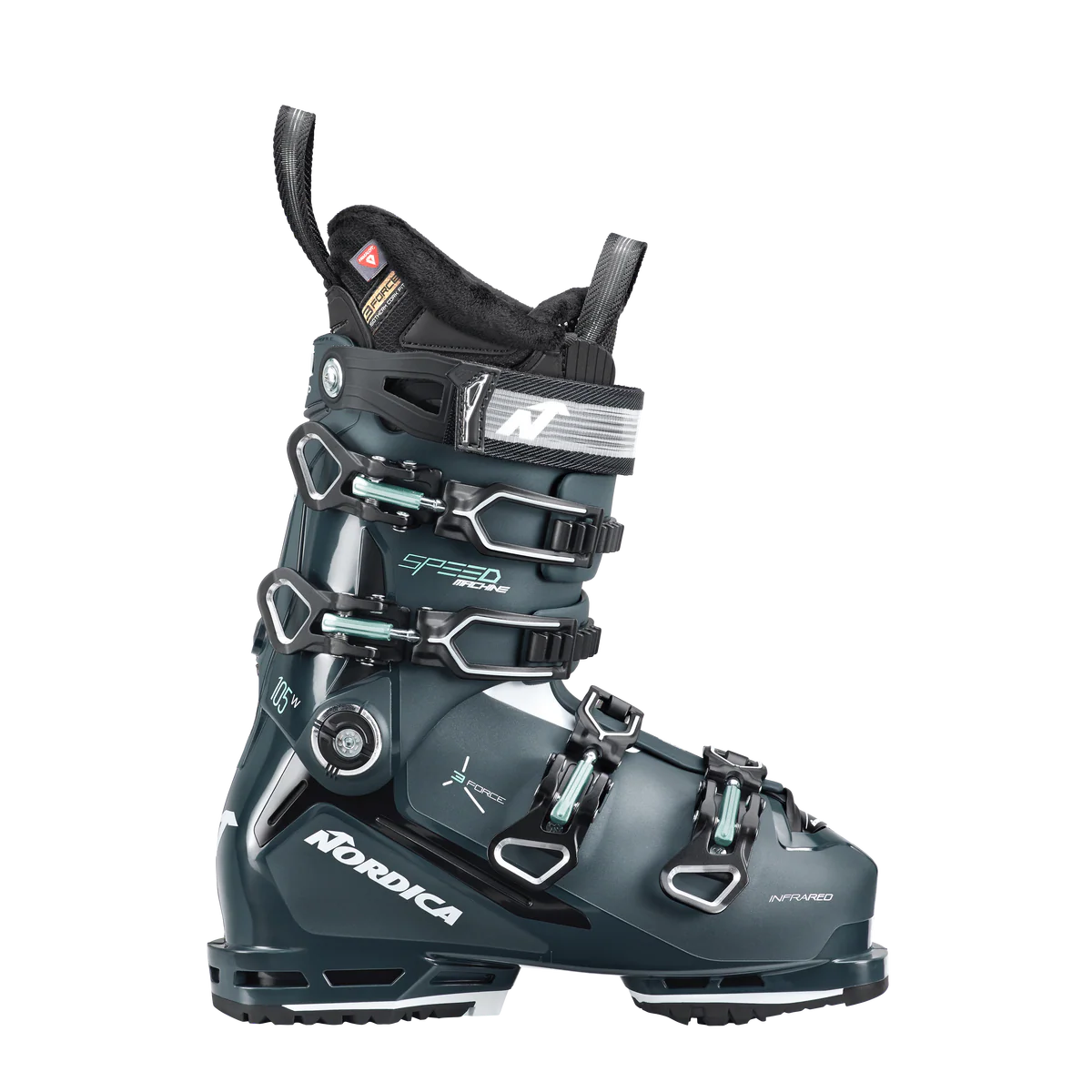 Nordica Speedmachine 3 105w GW MV skischoenen groen/zwart dames