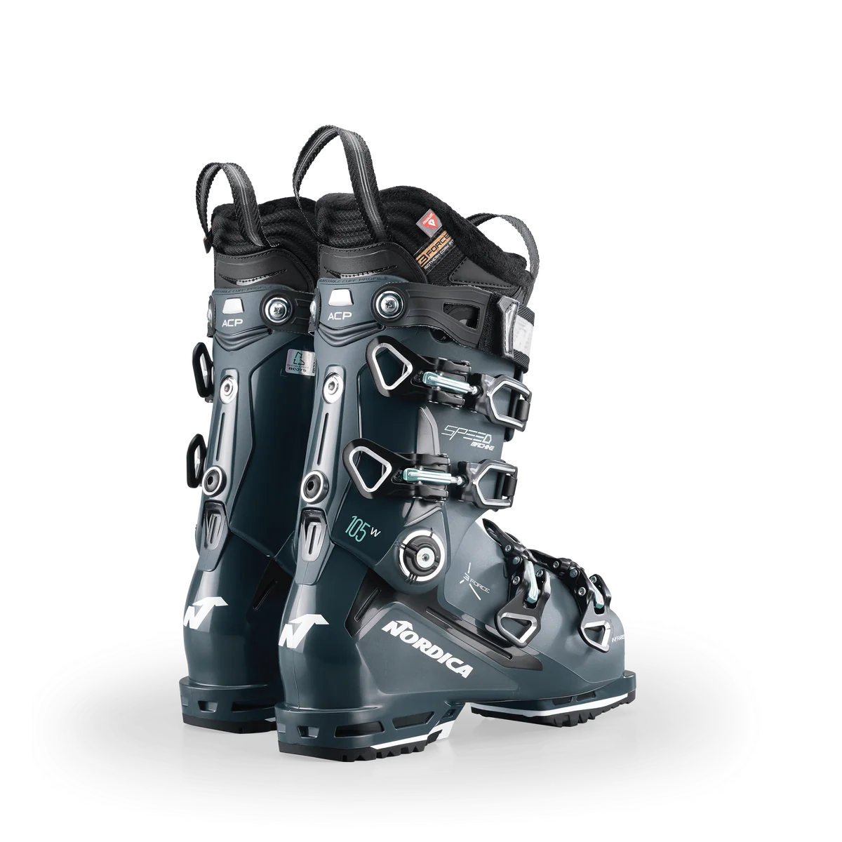 Nordica Speedmachine 3 105w GW MV skischoenen groen/zwart dames - Image 7