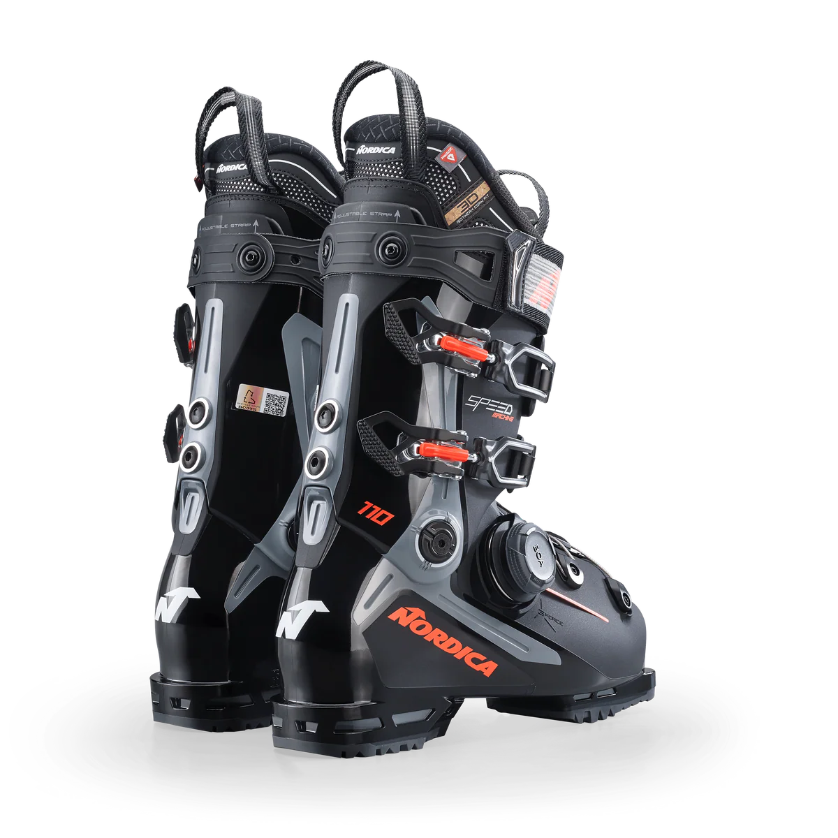 Nordica Speedmachine 3 110 BOA GW MV skischoenen zwart/grijs heren - Image 7