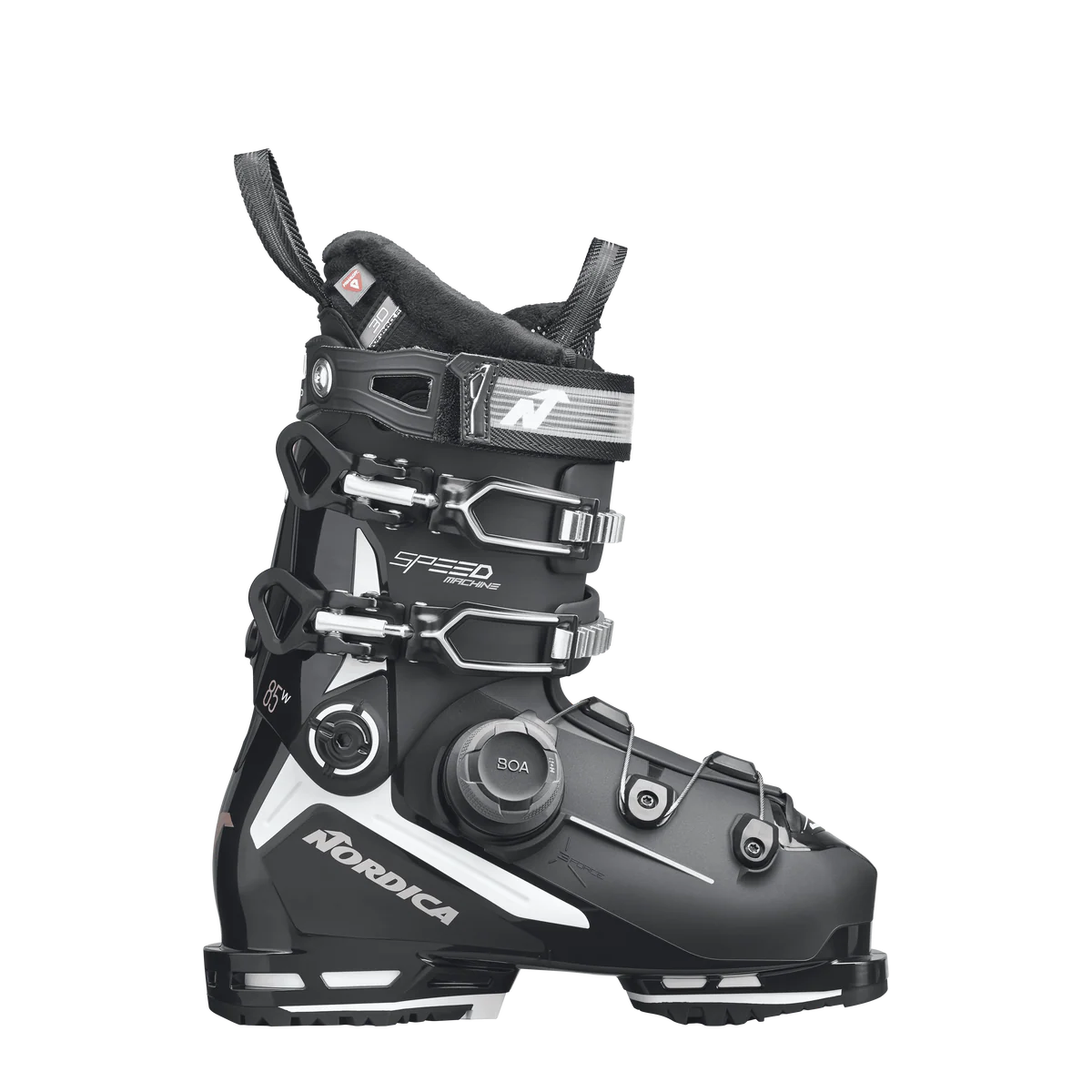 Nordica Speedmachine 3 85 W BOA GW MV skischoenen zwart/wit dames