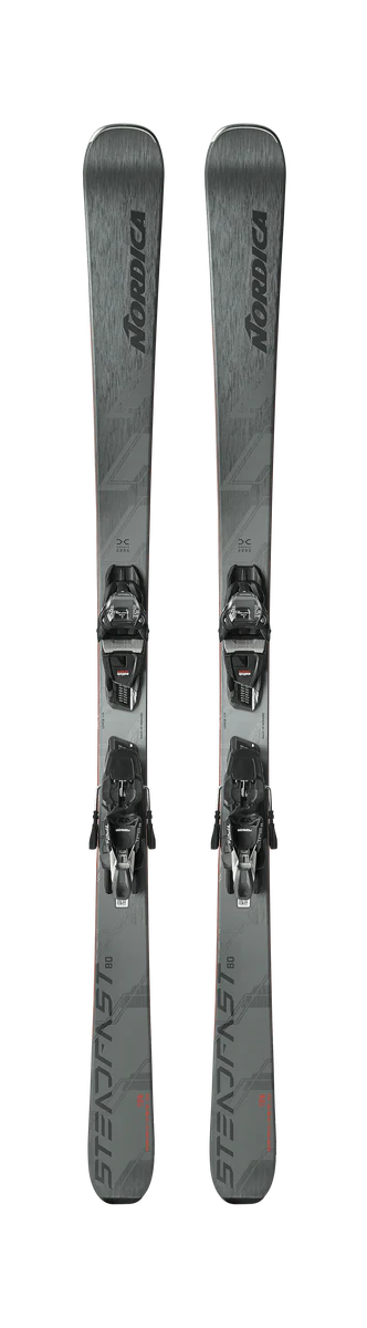 Nordica Steadfast 80 DC FDT all mountain ski's grijs/groen/antraciet heren