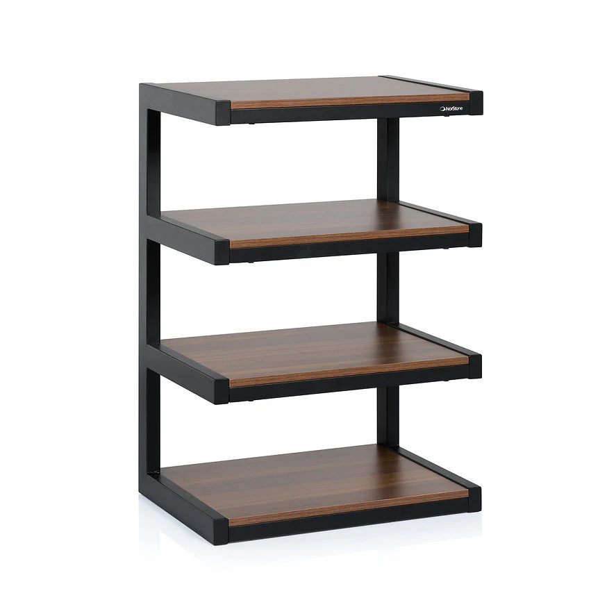 NorStone ESSE HIFI walnoot Audio meubel met 4 lagen