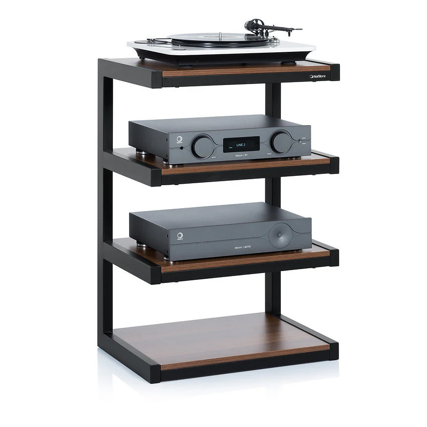 NorStone ESSE HIFI walnoot Audio meubel met 4 lagen - Image 3