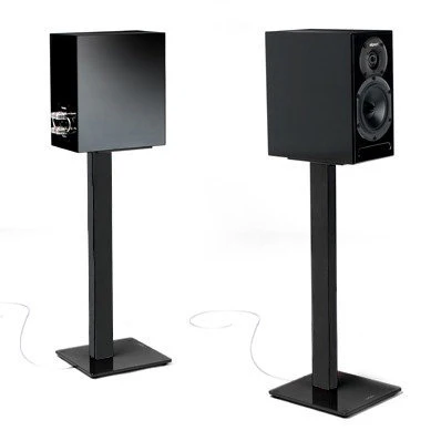 NorStone ESSE zwart Luidsprekerstandaards 61 cm hoog - Image 2