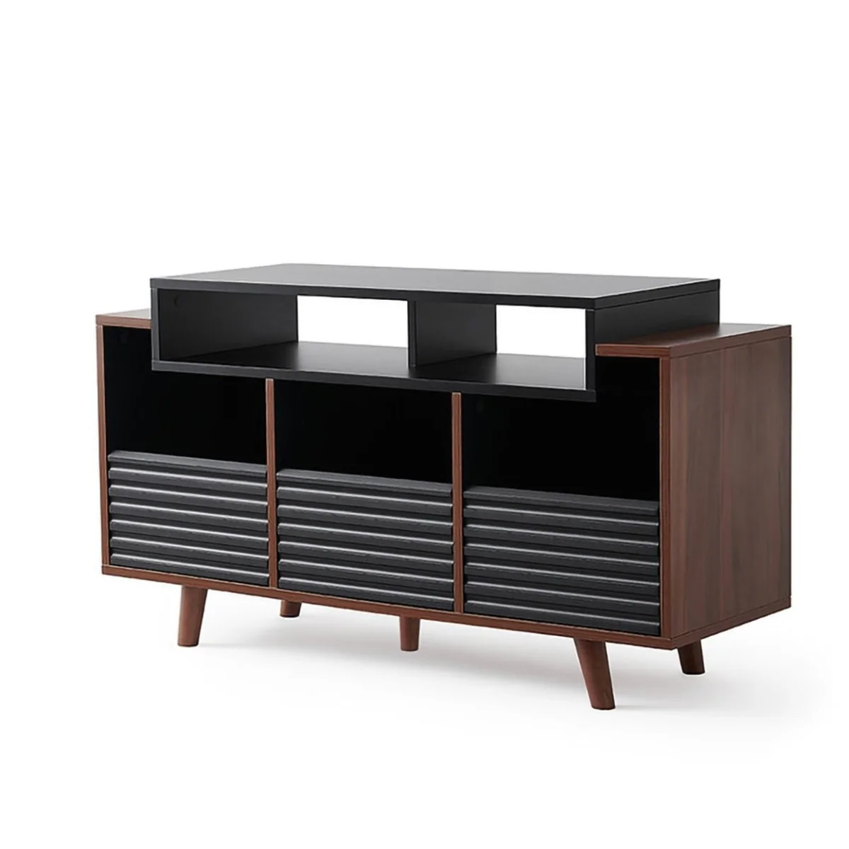 NorStone OSLO 1200 walnoot Platenspeler audio meubel