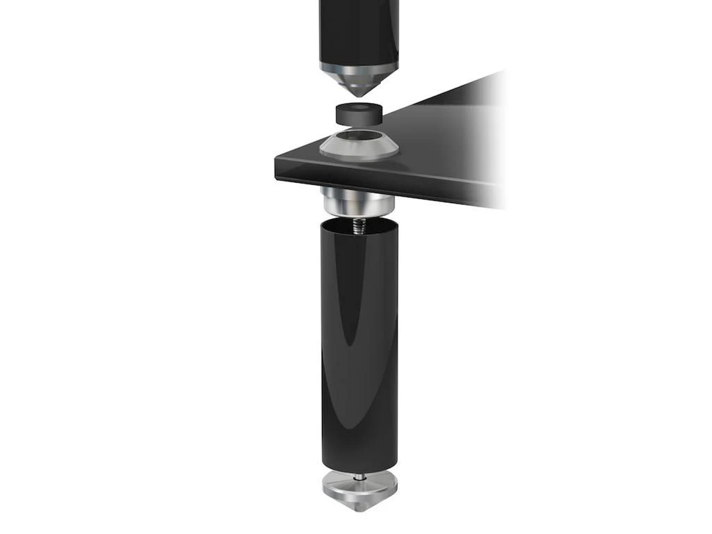 NorStone STABBL HIFI zwart Audio meubel met 4 lagen - Image 2