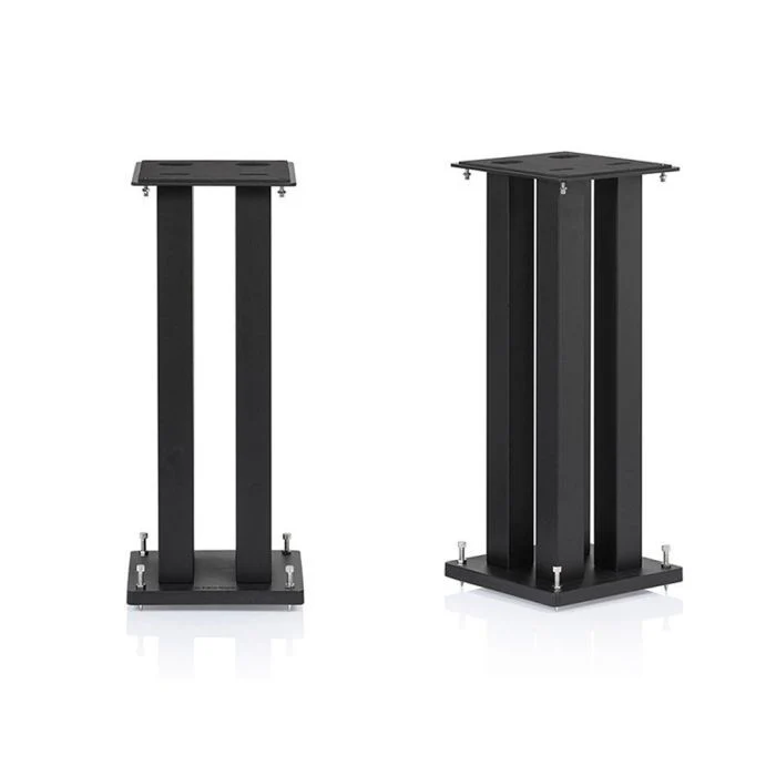 NorStone STYLUM SQUARE zwart Luidsprekerstandaards 60 cm hoog