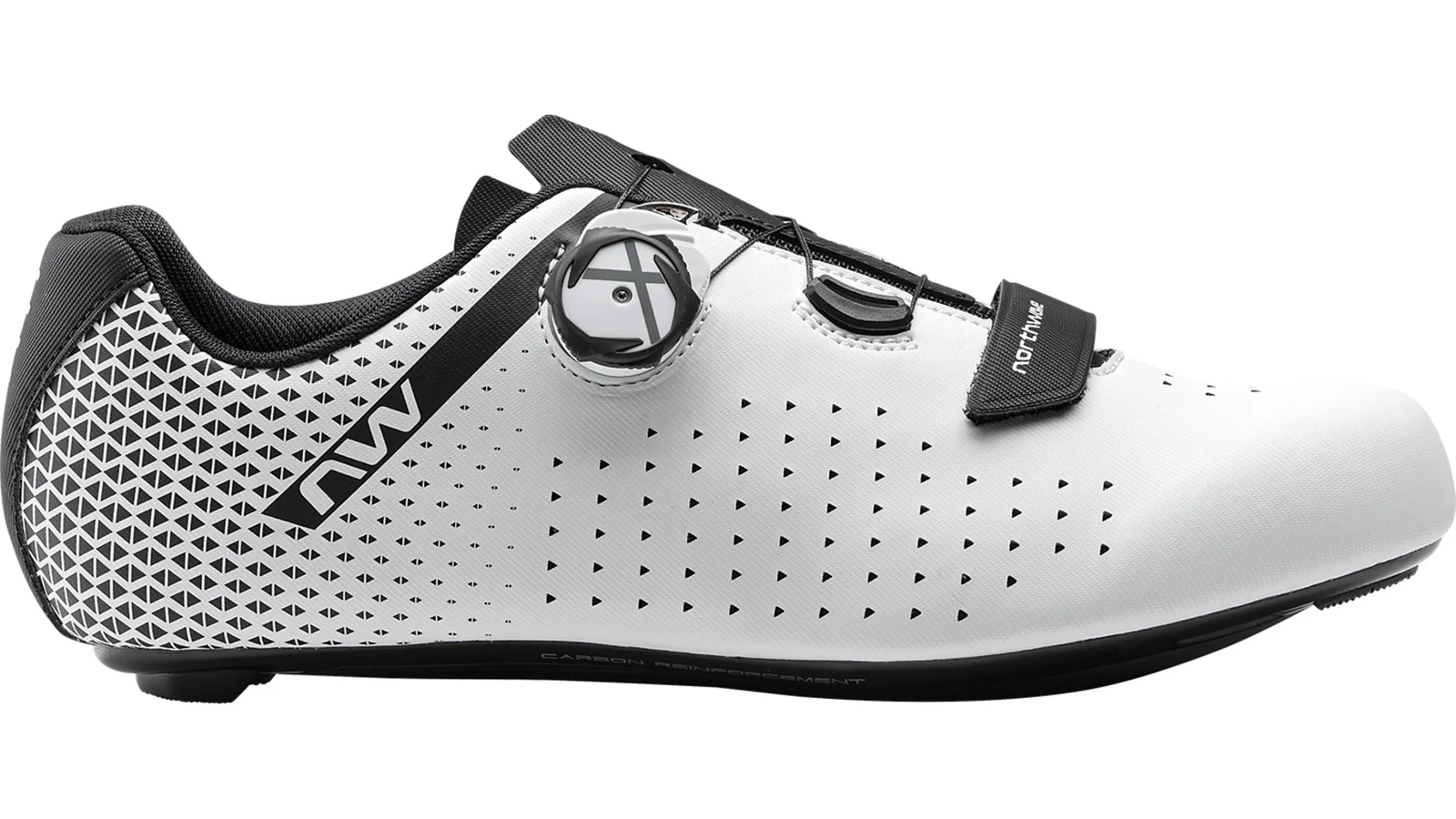 Northwave Core plus 2 Wielrenschoenen - Wit/Zwart - Image 5