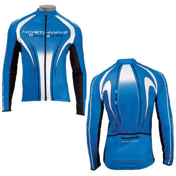 Northwave Devil Jersey Winter Fietsjack Heren - Blauw